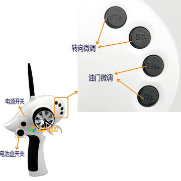 福特GT迷你蚊车充电遥控